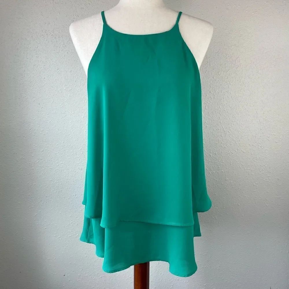 EmmaLee Sleeveless Blouse Top Size L